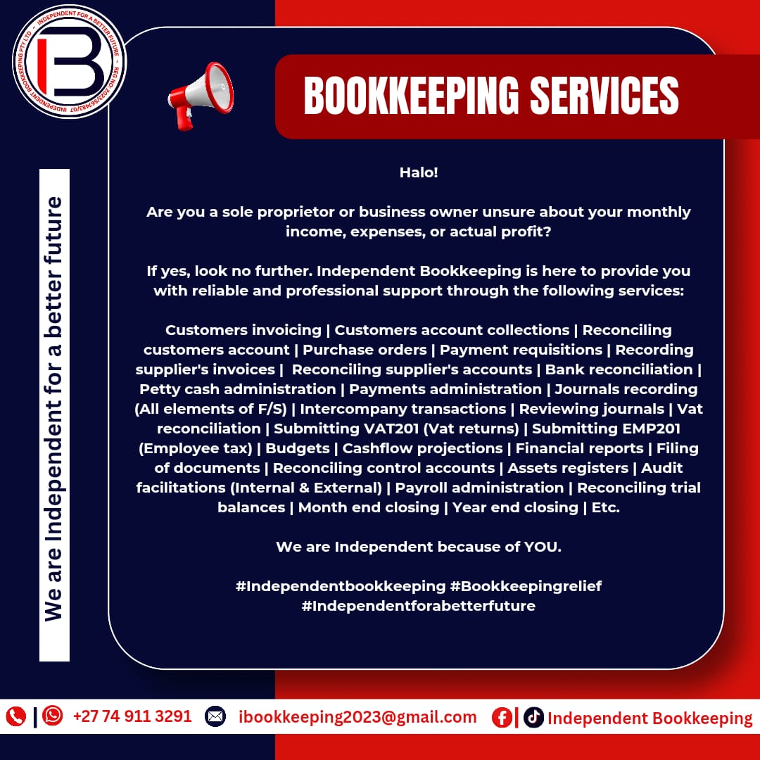 Bookkeeping Services